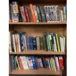 2 SHELVES OF MAINLY HARDBACK BOOKS, MAINLY ART & GARDENING