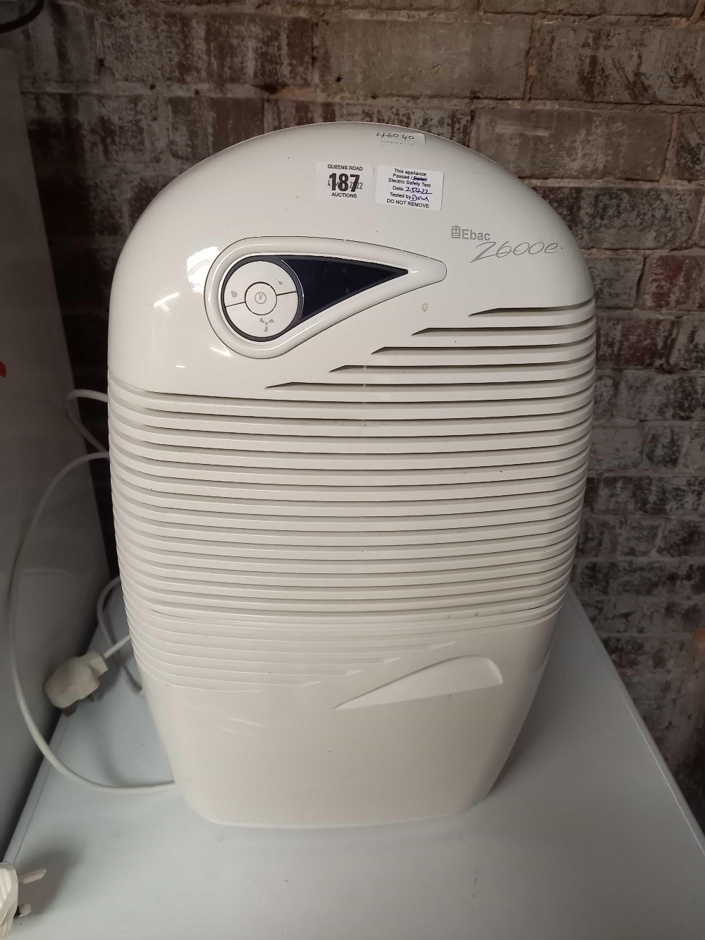 EBAC 2600E DE-HUMIDIFIER