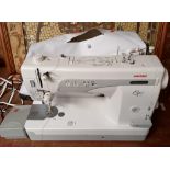 JANOME ELECTRIC SEWING MACHINE WITH COVER, NO CASE
