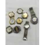 BAG OF VINTAGE WATCHES