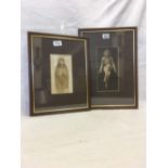 VICTORIAN PHOTOGRAPH OF A SEATED NUDE FEMALE TOGETHER WITH ANOTHER (A/F)