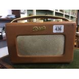 VINTAGE ROBERTS MAINS OR BATTERY TRANSISTOR RADIO, MODEL R200