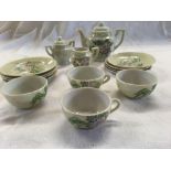 CHILD'S PORCELAIN TEA SET