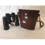 CASED SET OF BINOCULARS BECK CASSEL CBS BINOCULARS 10 X 50