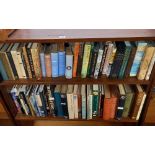 5 SHELVES OF MAINLY HARDBACK BOOKS ON ART, HISTORY, GARDENING, ANTIQUES ETC