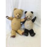 2 VINTAGE TEDDY BEARS