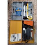 CASED PARKSIDE LASER TYPE SPIRIT LEVEL,