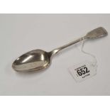 A GEORGE CHESTER SILVER DESSERT SPOON 182K BY ME