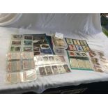 SELECTION OF TRADE CARDS, FULL SET OF EMBASSY & WHITEBREAD SIGNS