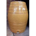 STONEWARE BARREL MARKED PRICE & SON, STONEWARE, BRISTOL,