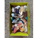 SHOE BOX OF 'JUST THE RIGHT SHOE' COLLECTION