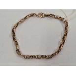 9ct BRACELET, 2.8g