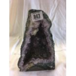 AMETHYST GEODE 8.5'' TALL