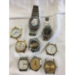 BAG OF VINTAGE WATCHES