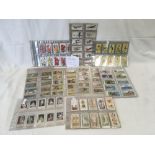 9 FULL SETS & EXTRAS OF WHEELS, ARCADIS, MURREY,PLAYERS & GODFRY PHILIPS, PLANES, FISH, BOATS BY