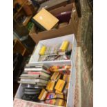 3 CARTONS OF MISC 8MM FILMS ON REELS & SMALL KODAK TAPES, SLIDES FROM VARIOUS COUNTRIES & A CANNON