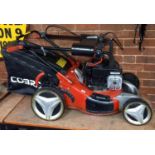 COBRA 4 WHEELED PETROL MOWER WITH BRIGGS & STRATTON MOTOR 140CC