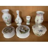 QTY OF SMALL BONE CHINA ITEMS ETC (7)