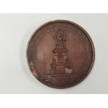 LARGE BRONZE PIERRE-PAUL RUBENS COMMEMORATIVE MEDAL/COIN 1840