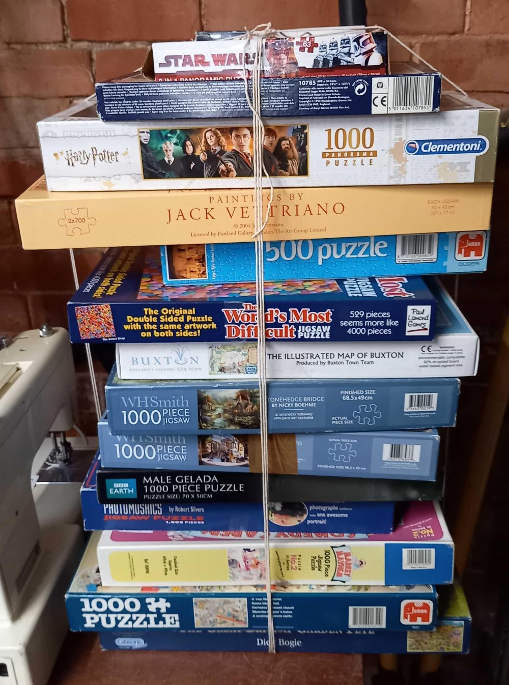 COLLECTION OF JIGSAW PUZZLES (14)