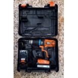 CASED BLACK & DECKER LITHIUM BATTERY 18V CORDLESS DRILL