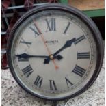 VINTAGE MAGNETA ELECTRIC CLOCK WITH 12" FACE,