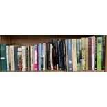 SHELF OF HARDBACK BOOKS,