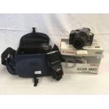 CANON EOS 300D DIGITAL CAMERA WITH 18-55mm LENSE,1 OTHER ZOOM 75-300mm, FLASH UNIT,