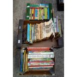 3 CARTONS OF MISC BOOKS