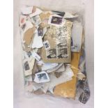 LARGE COLLECTION OF USED STAMPS FROM VARIOUS COUNTRIES