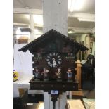 CUCKOO CLOCK WITH 4 PIECE BAND