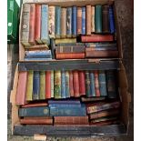 2 CRATES OF ANTIQUE BOOKS ON FICTION & NON FICTION