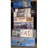 7 BOXED AEROPLANE'S, MIG21 & OTHERS, BELIEVED TO BE COMPLETE