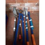 2 PIPE BENDERS & PAIR OF 30'' BOLT CUTTERS