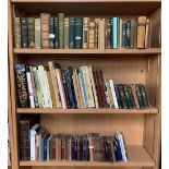 3 SHELVES OF MAINLY HARDBACK BOOKS, ART, POETRY, GARDENING ETC