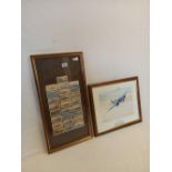 4 F/G PICTURES, 3 OF AIRCRAFT & 1 OF CASTLE CIGARETTE CARDS