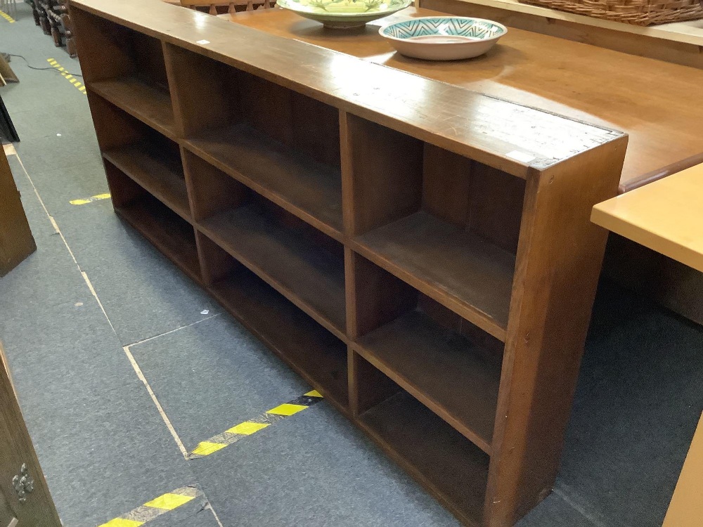 LARGE WOODEN BOOKCASE