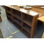 LARGE WOODEN BOOKCASE
