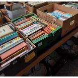 2 CRATES OF VINTAGE BOOKS MAINLY ON THE WEST COUNTRY