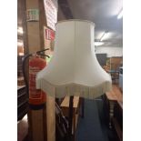 WOODEN STANDARD LAMP, NO SHADE