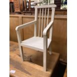 CHILD'S / DOLL'S CARVER CHAIR