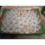 CARTON OF WINE GLASSES