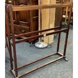 MAHOGANY TOWEL RAIL