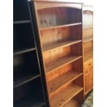 MODERN PINE BOOKCASE WITH 6 ADJUSTABLE SHELVES,