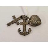 THREE SMALL ANTIQUE CHARMS