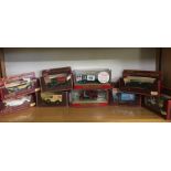 SHELF OF MATCHBOX MODELS OF YESTERYEAR,