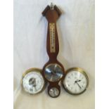 MODERN SMALL BANJO BAROMETER,