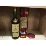 BOTTLE OF GLENLIVET 12 YEAR OLD SINGLE MALT SCOTCH WHISKY IN 70cl BOTTLE