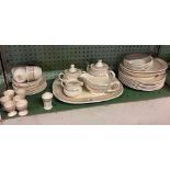 MASONS IRONSTONE PART DINNER/TEA SERVICE, ASHLEA DESIGN,