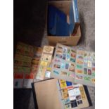 CARTON WITH MATCH BOX COVER COLLECTION & T- CARDS